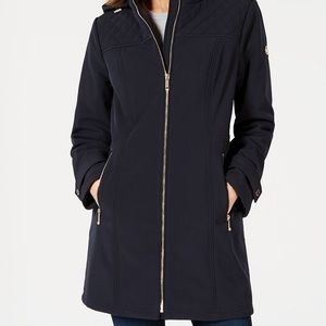 Black Michael Kors lined fall jacket
